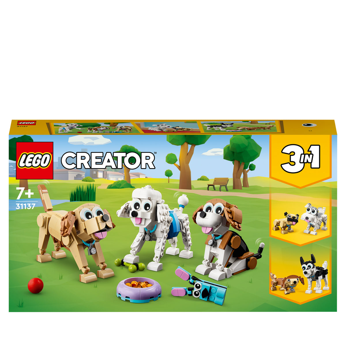LEGO Creator 31137 adorabili cagnolini