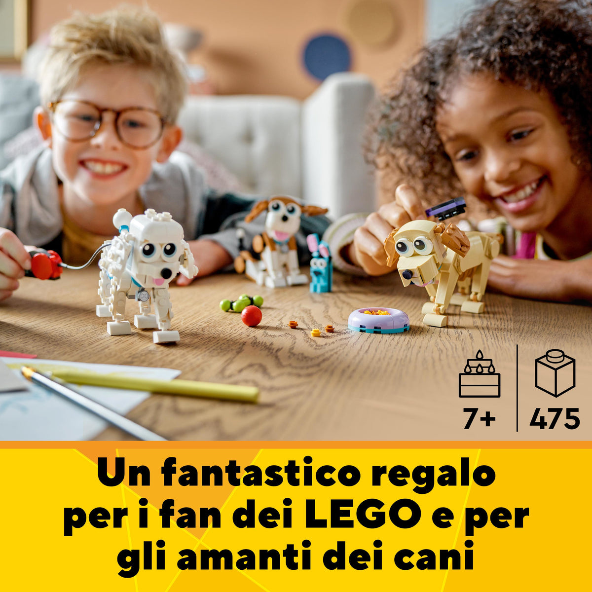 LEGO Creator 31137 adorabili cagnolini
