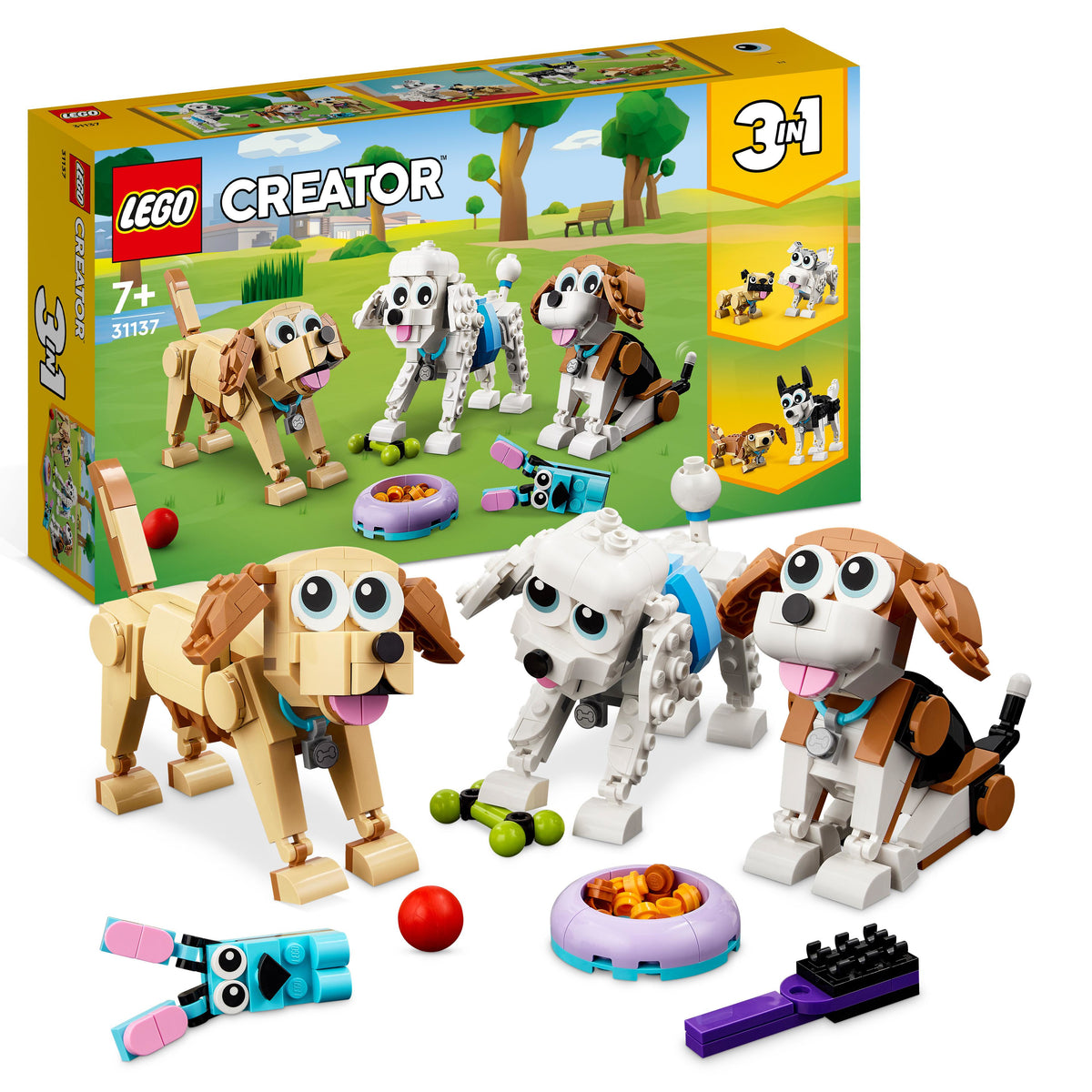 LEGO Creator 31137 adorabili cagnolini
