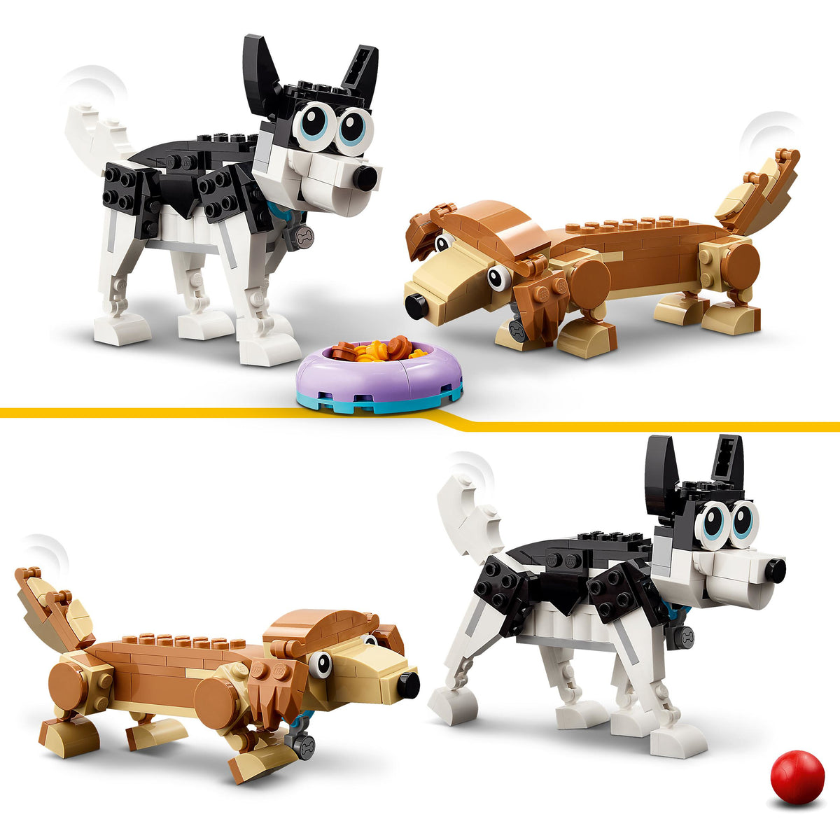 LEGO Creator 31137 adorabili cagnolini