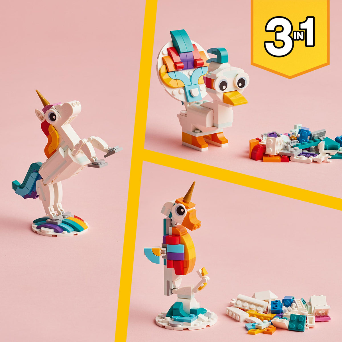 LEGO Creator 31140 unicorno magico