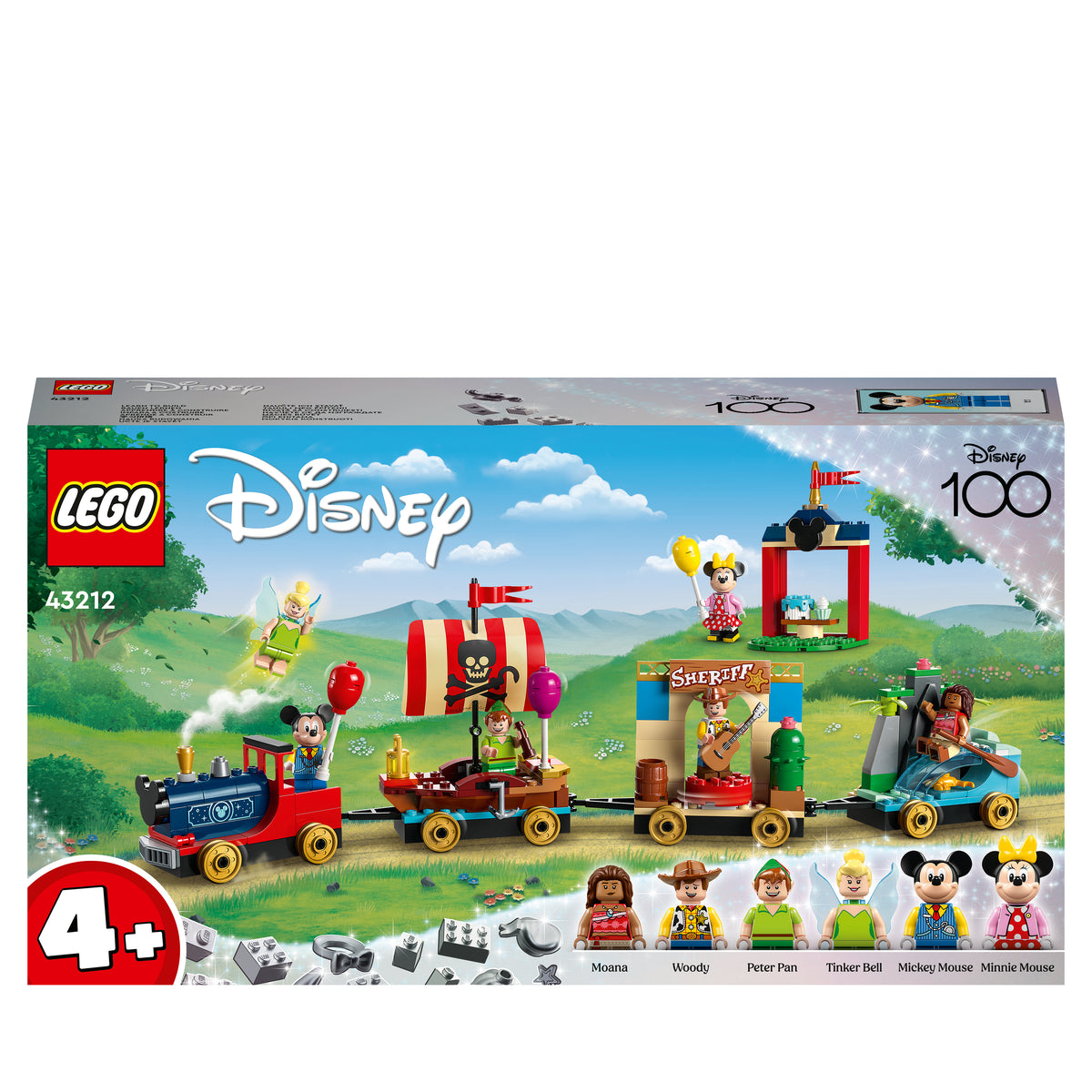 LEGO Disney Classic 43212 treno delle celebrazioni disney