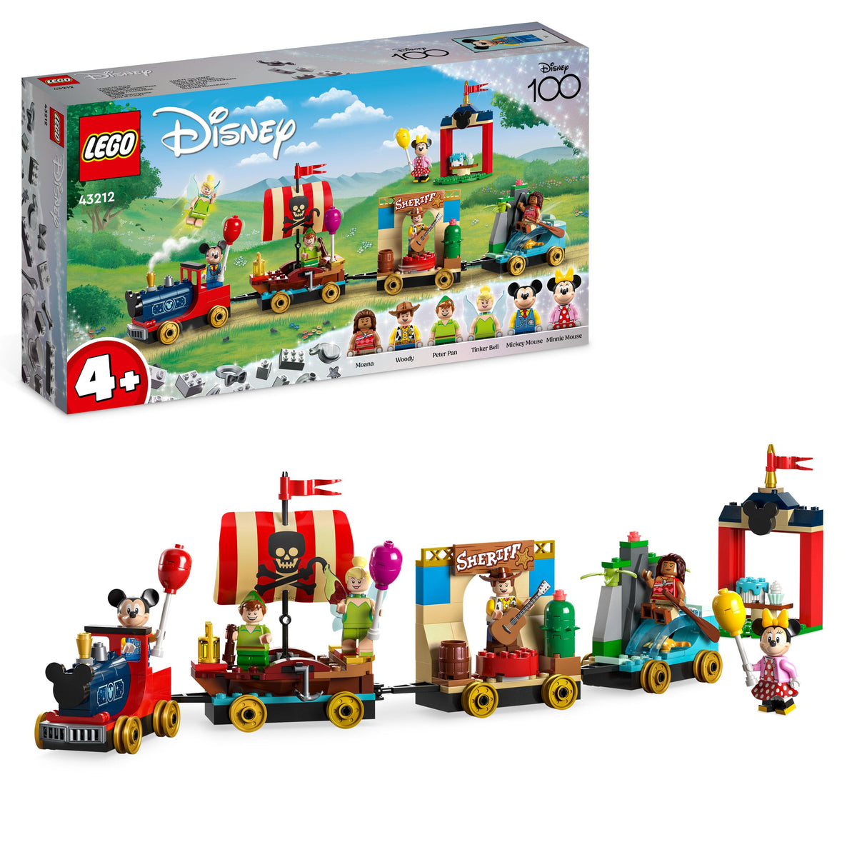 LEGO Disney Classic 43212 treno delle celebrazioni disney