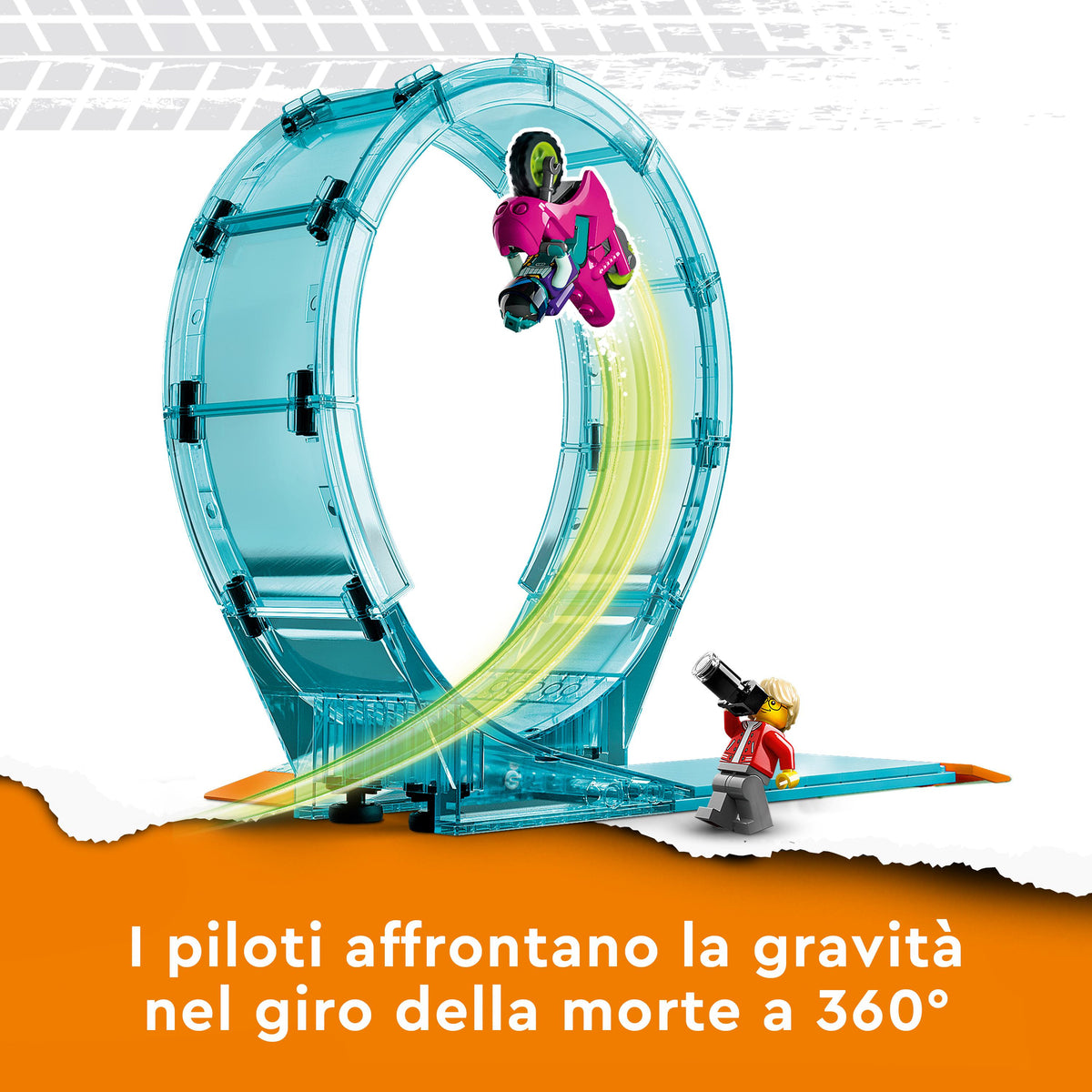 LEGO City 60361 stunt riders: sfida impossibile