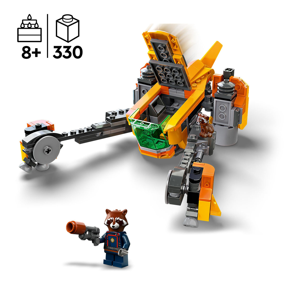 LEGO Super Heroes 76254 astronave di baby rocket