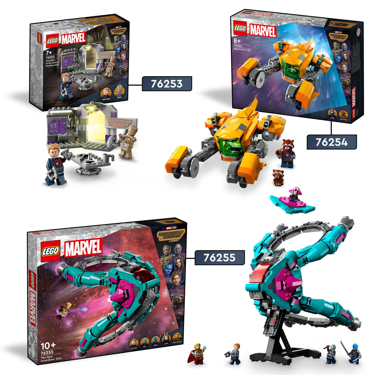 LEGO Super Heroes 76254 astronave di baby rocket