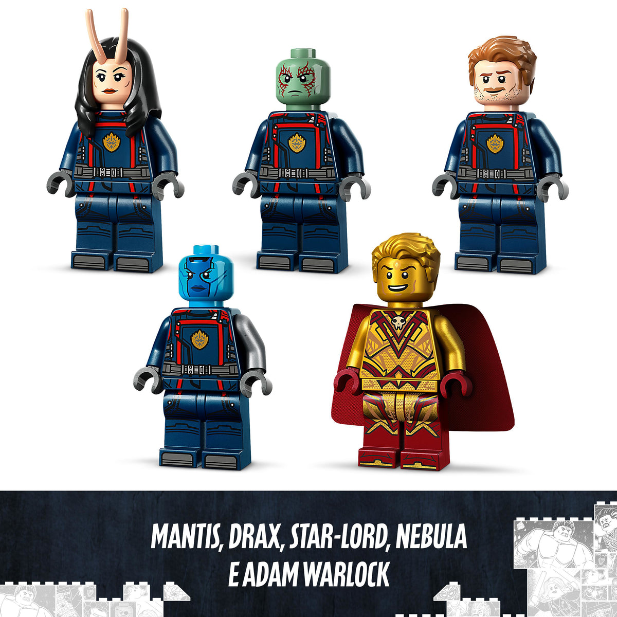 LEGO Super Heroes 76255 l’astronave dei nuovi guardiani