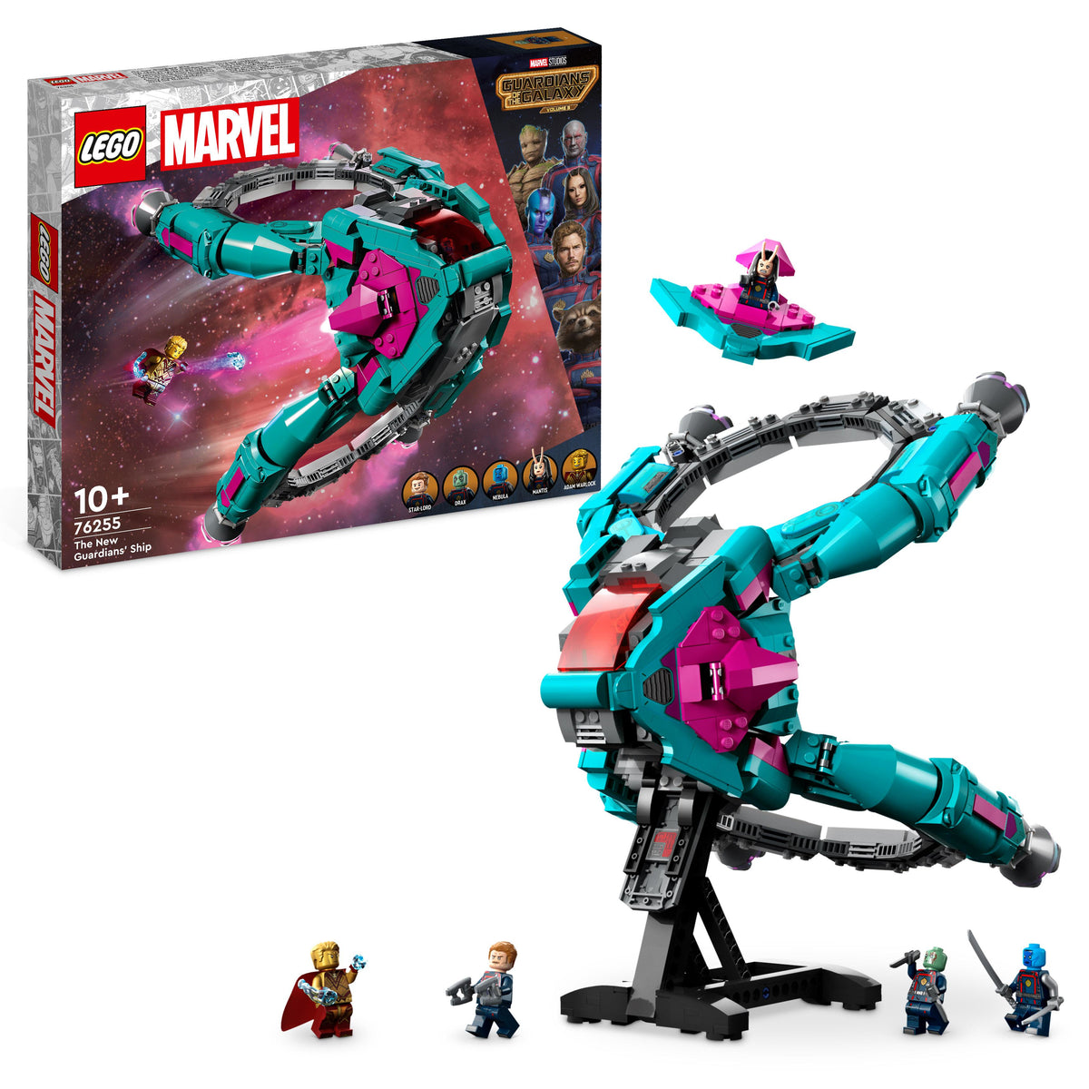 LEGO Super Heroes 76255 l’astronave dei nuovi guardiani