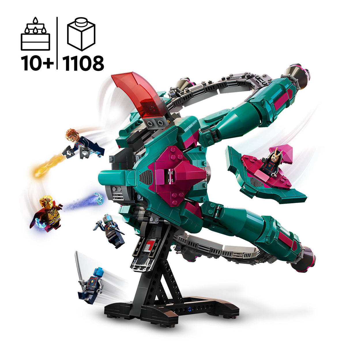 LEGO Super Heroes 76255 l’astronave dei nuovi guardiani