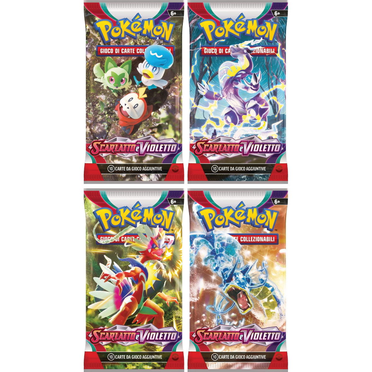 pokemon scarlatto e violetto - bustina singola (ita)