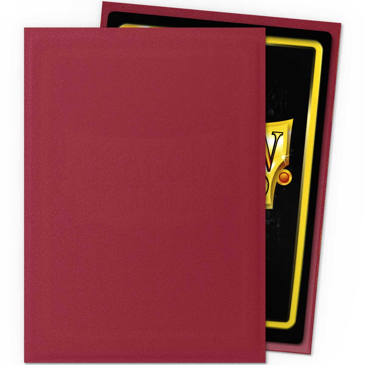 dragon shield standard sleeves - blood red simurag matte (100 bustine protettive)