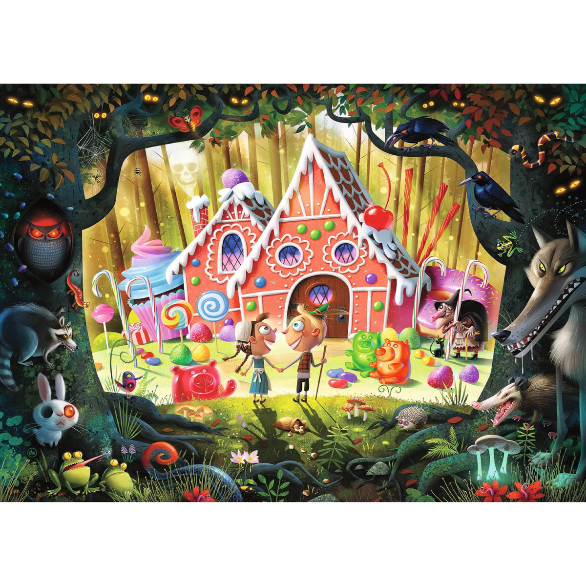 hansel & gretel - puzzle 1000 pezzi