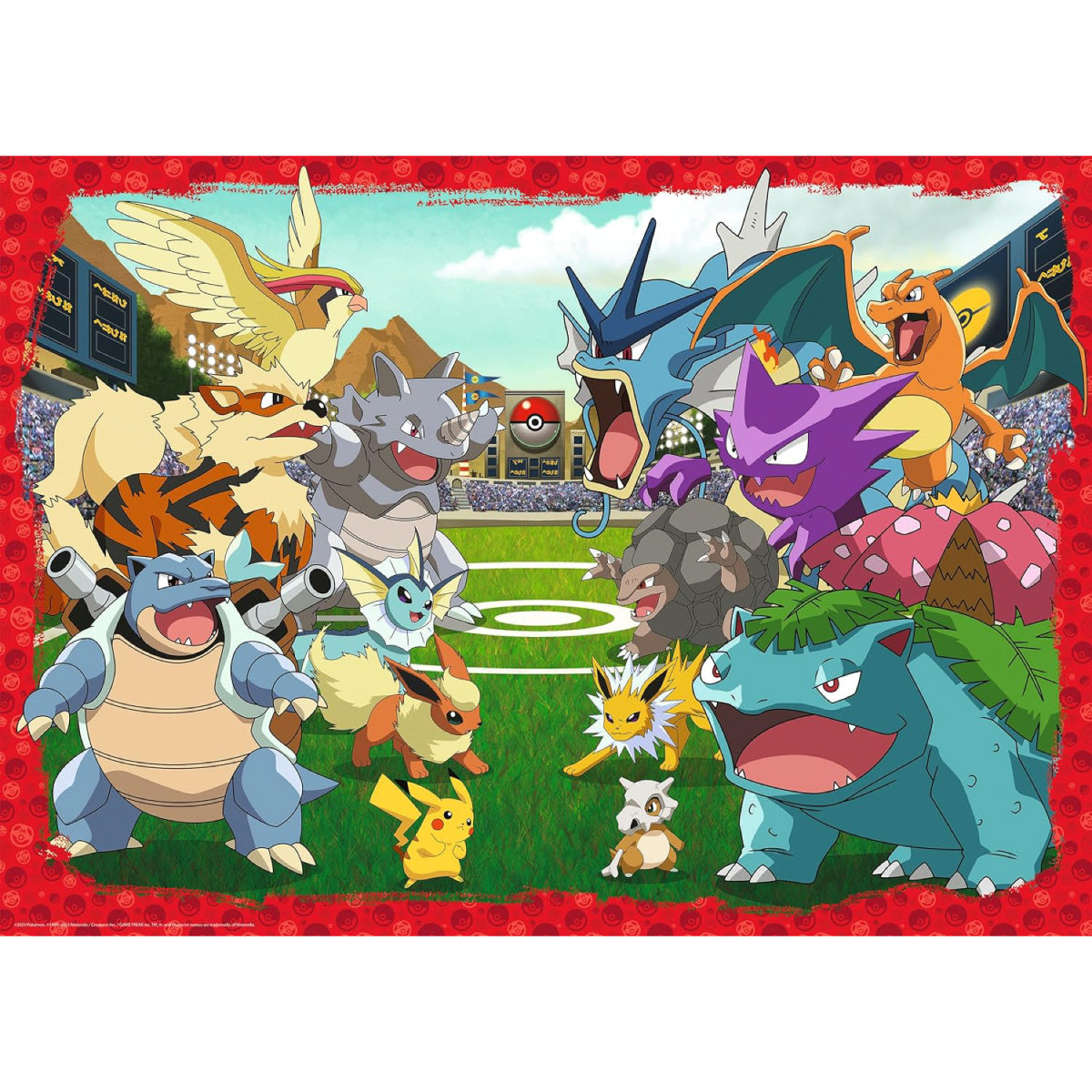 pokémon - puzzle 1000 pezzi