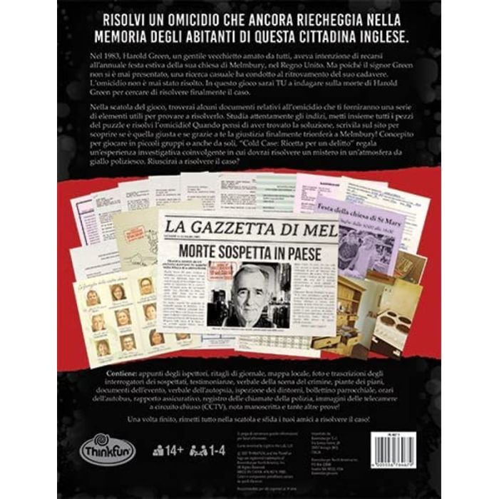 cold case 2 - ricetta per un delitto