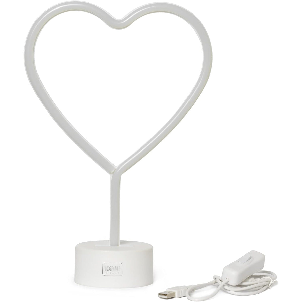 lampada led a effetto neon - it's a sign - heart