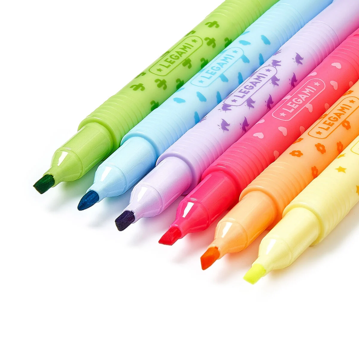 set di 6 evidenziatori cancellabili - magic highlighters