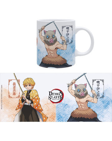 demon slayer - mug - 320 ml - zenitsu & inosuke - subli