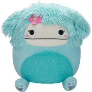 squishmallows - jjoelle il bigfoot con fiore - peluche 30cm