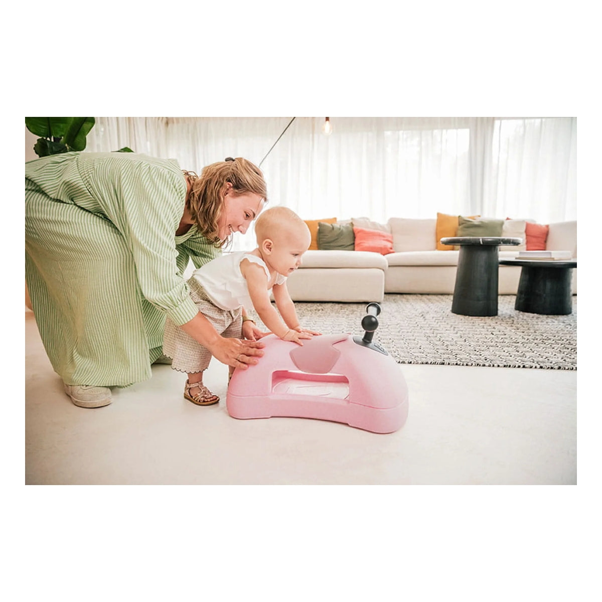 my first - cavalcabile trasformabile leggero antiurto - colore rosa