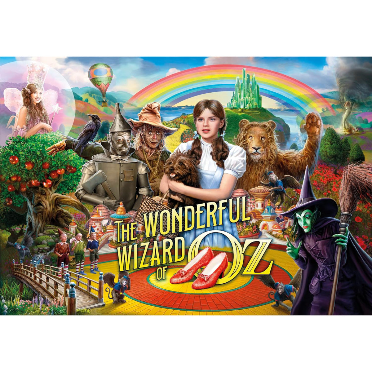 the wonderful wizard of oz - high quality collection - puzzle 1000 pezzi
