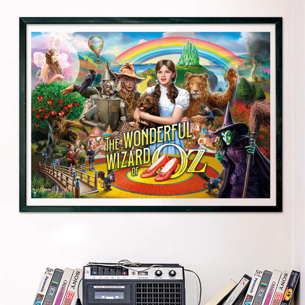 the wonderful wizard of oz - high quality collection - puzzle 1000 pezzi