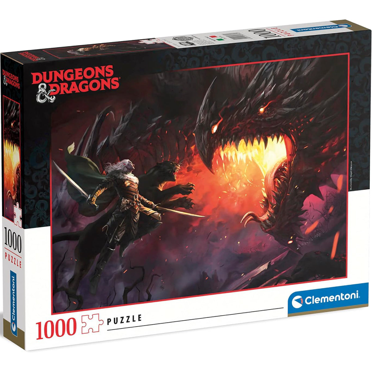 dungeons & dragons - drizzt do'urden - puzzle 1000 pezzi
