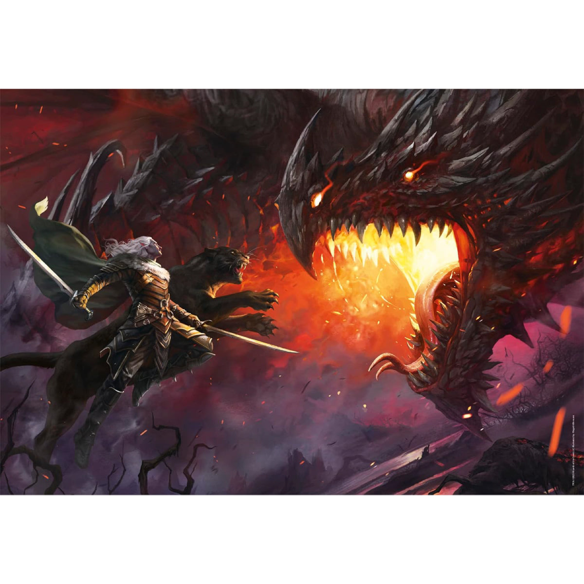 dungeons & dragons - drizzt do'urden - puzzle 1000 pezzi
