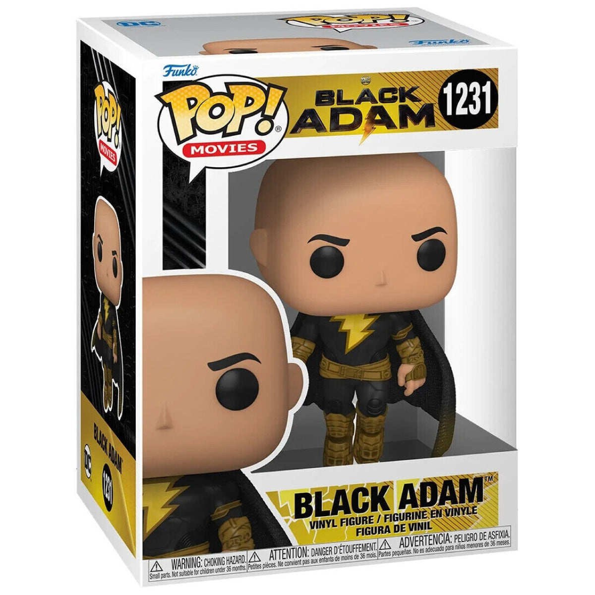 black adam - black adam 9cm - funko pop 1231