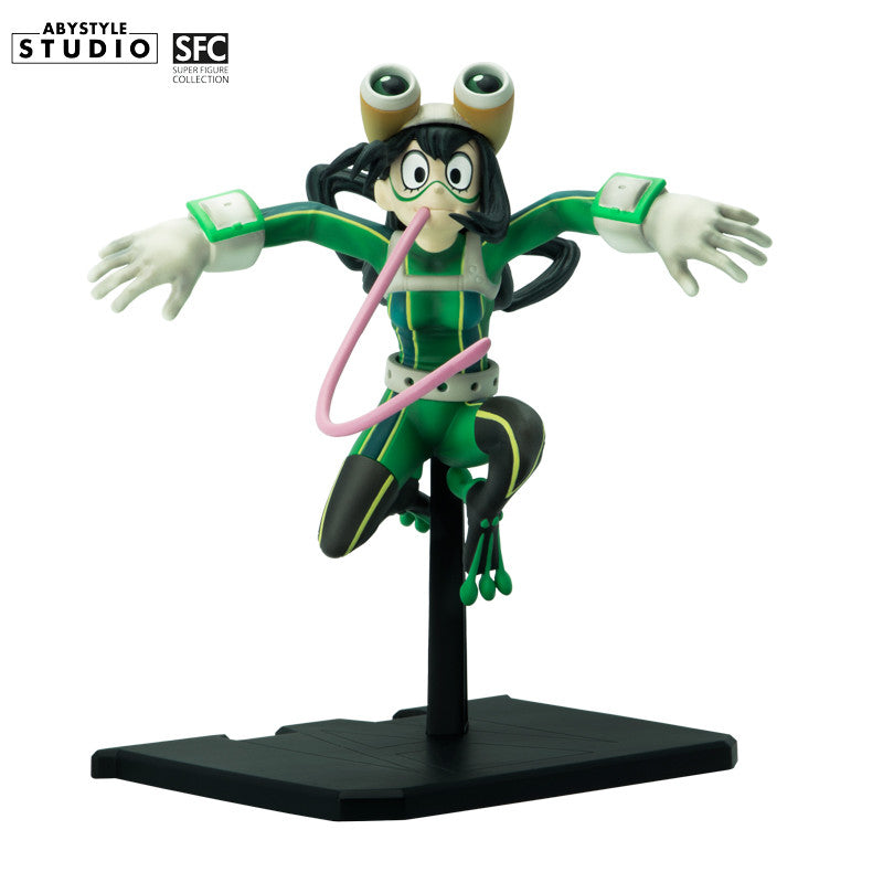my hero academia - super figure collection - tsuyu asui - statua 16,5 cm