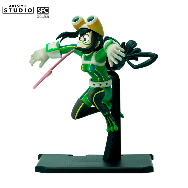my hero academia - super figure collection - tsuyu asui - statua 16,5 cm