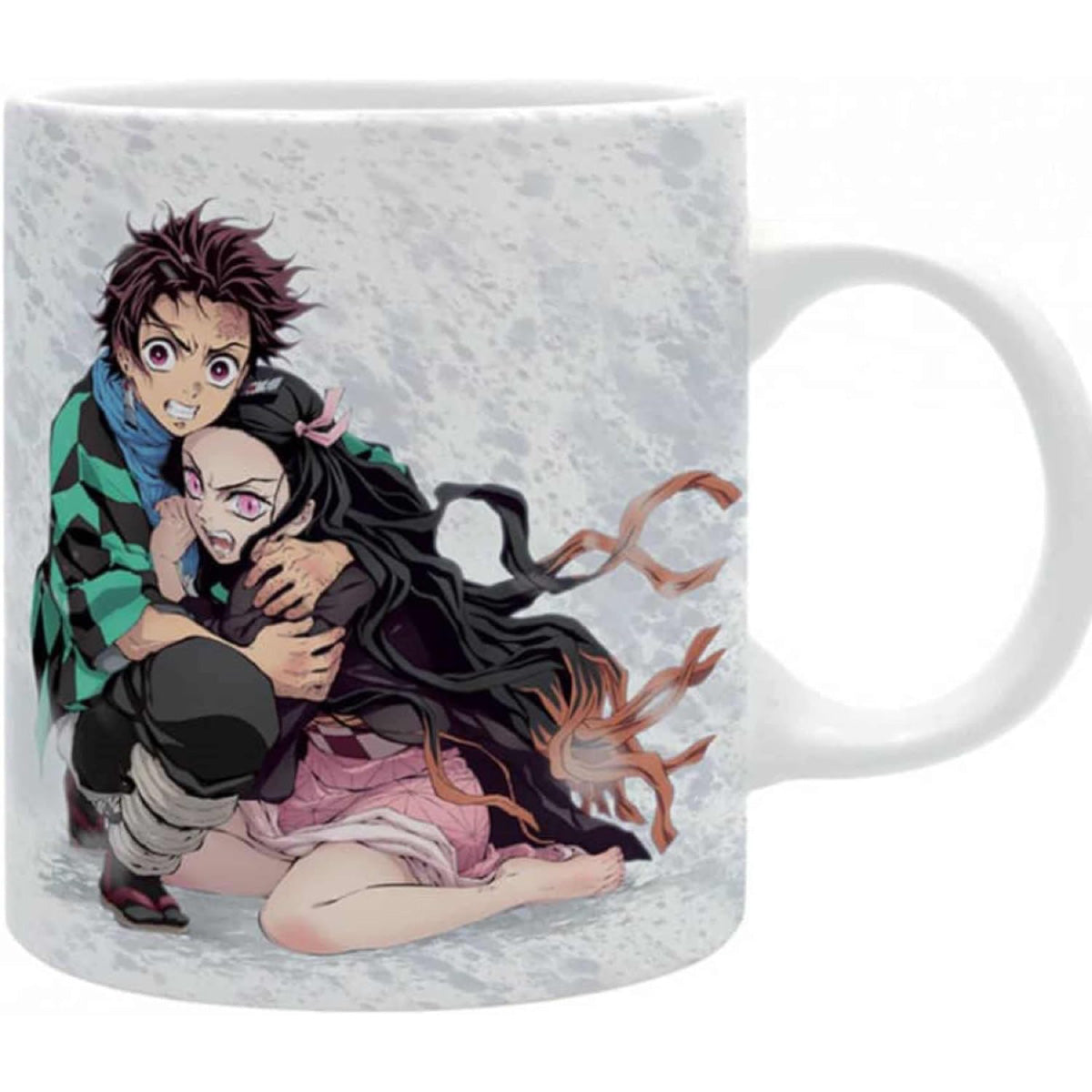 demon slayer - tazza 320ml - tanjiro e nezuko