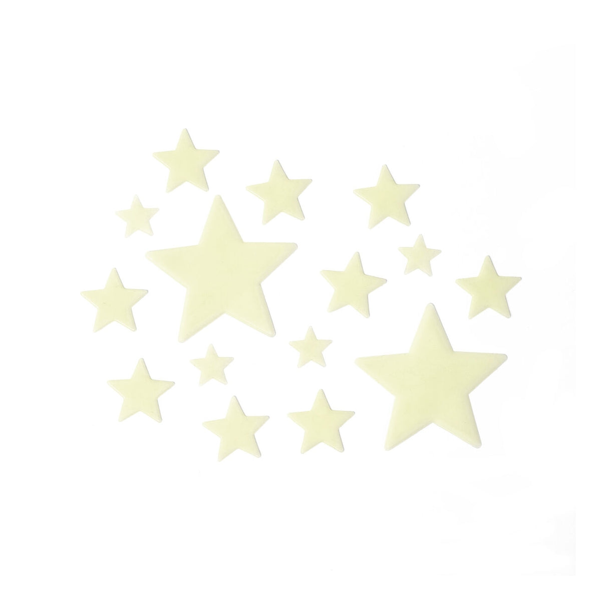super stars - stelle fosforescenti adesive