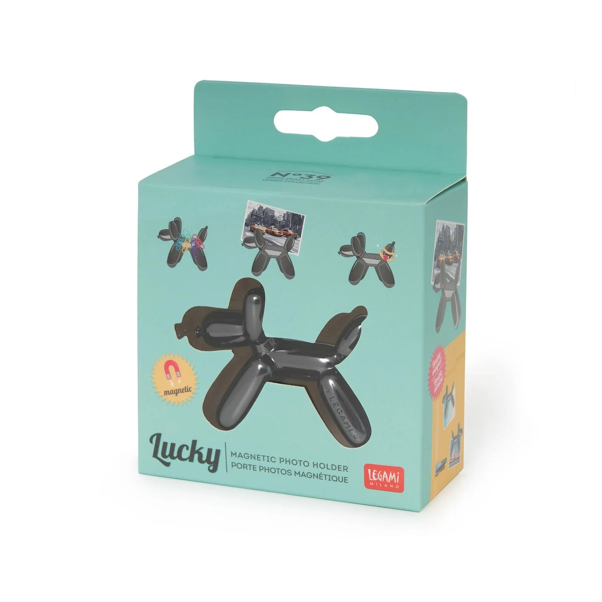 lucky - portafoto magnetico - cane