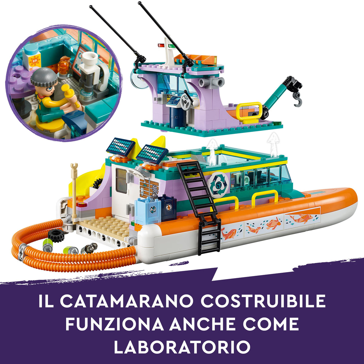 LEGO Friends 41734 catamarano di salvataggio