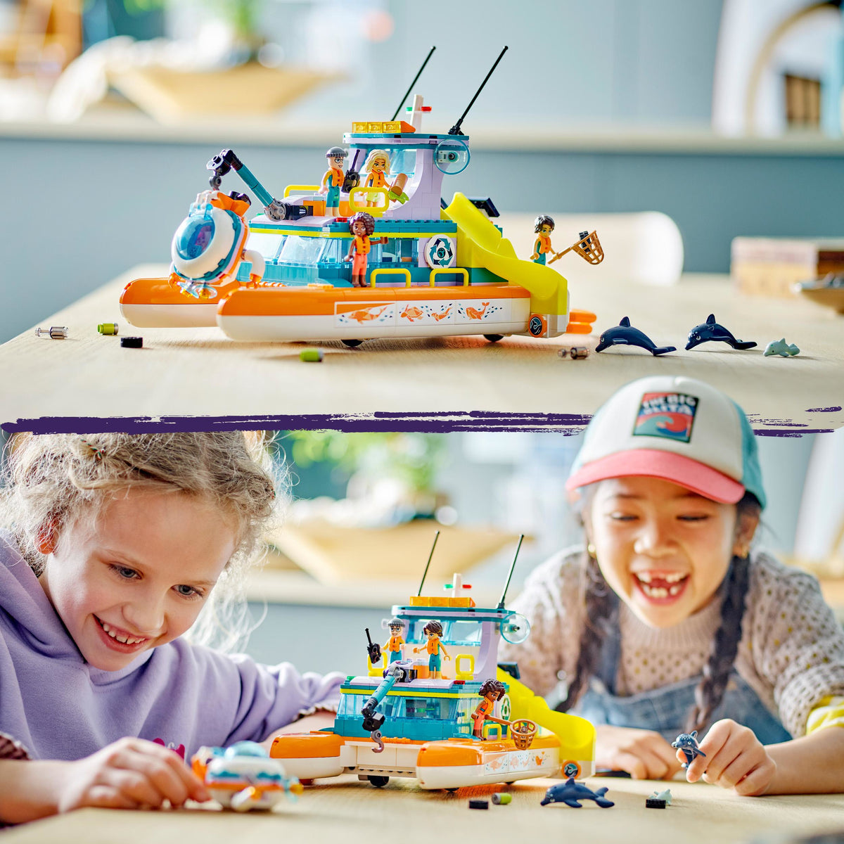 LEGO Friends 41734 catamarano di salvataggio