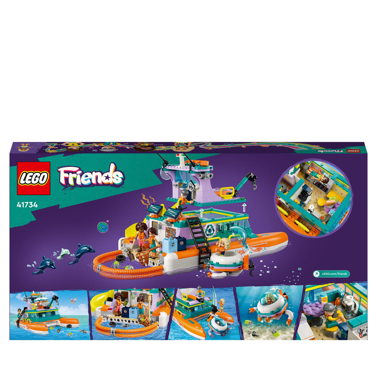LEGO Friends 41734 catamarano di salvataggio