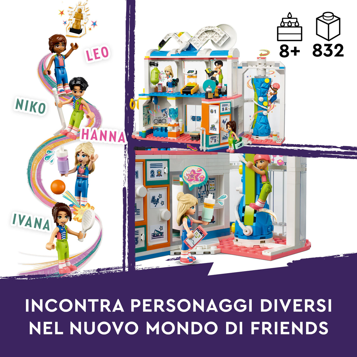 LEGO Friends 41744 centro sportivo