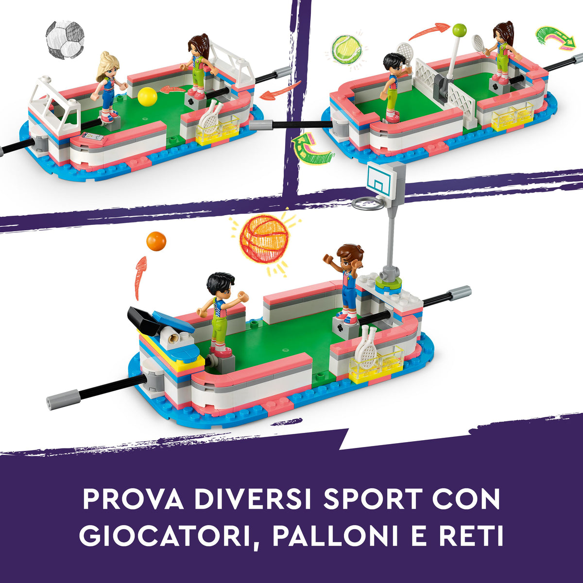 LEGO Friends 41744 centro sportivo