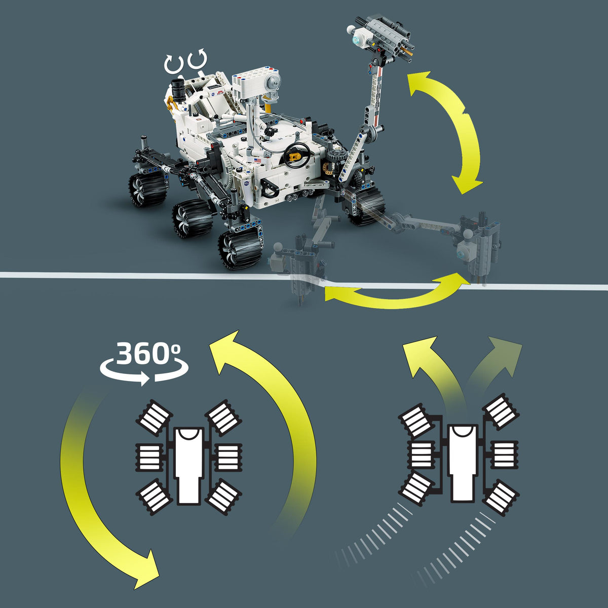 LEGO Technic 42158 nasa mars rover perseverance