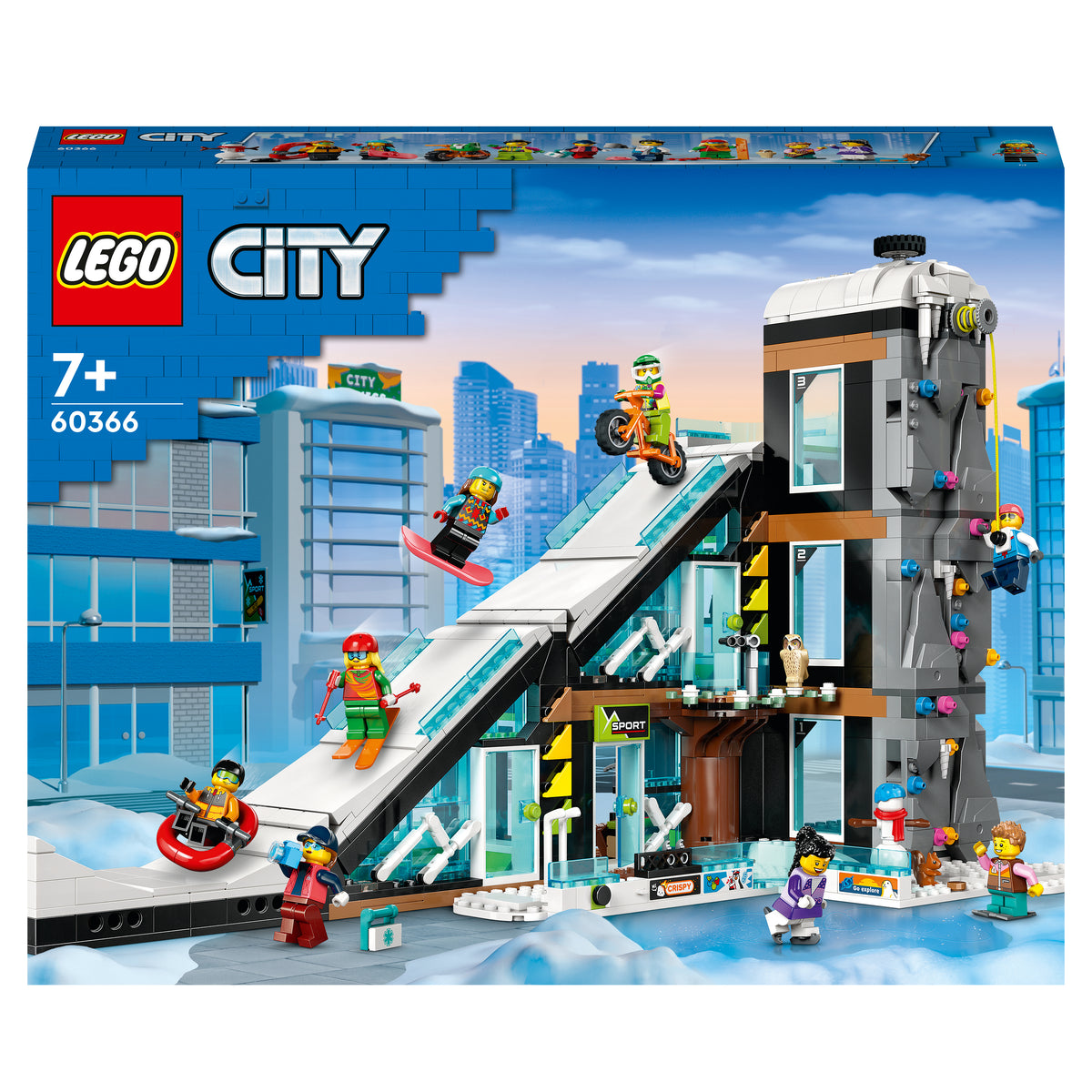 LEGO City 60366 centro sci e arrampicata