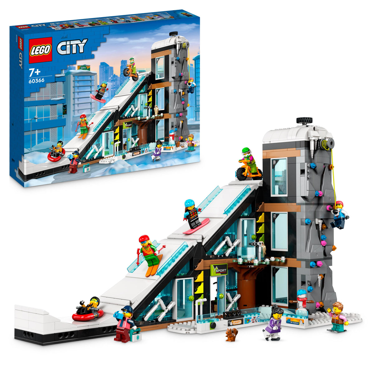 LEGO City 60366 centro sci e arrampicata
