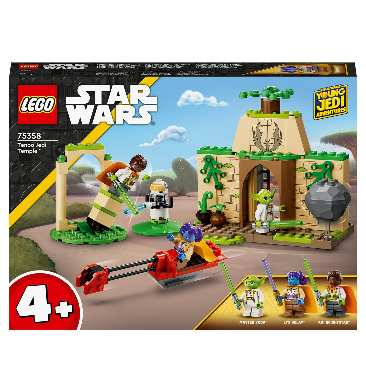 LEGO Star Wars 75358 tempio jedi su tenoo