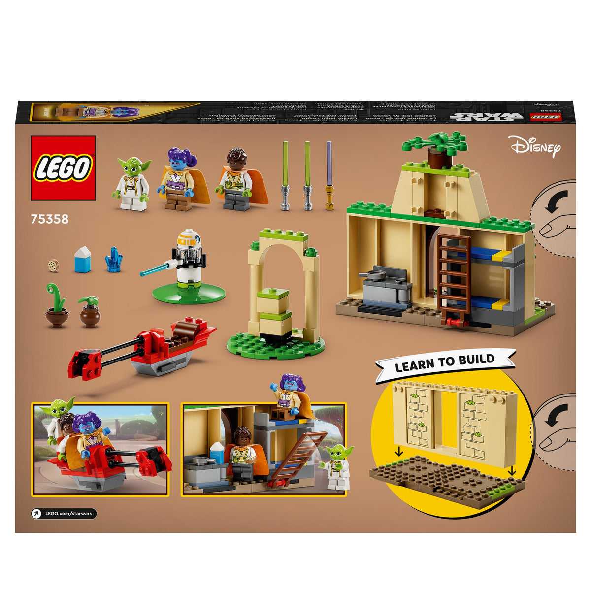 LEGO Star Wars 75358 tempio jedi su tenoo