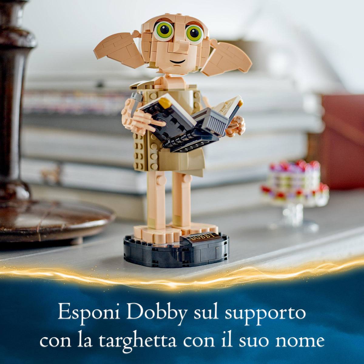 LEGO Harry Potter 76421 dobby, l’elfo domestico