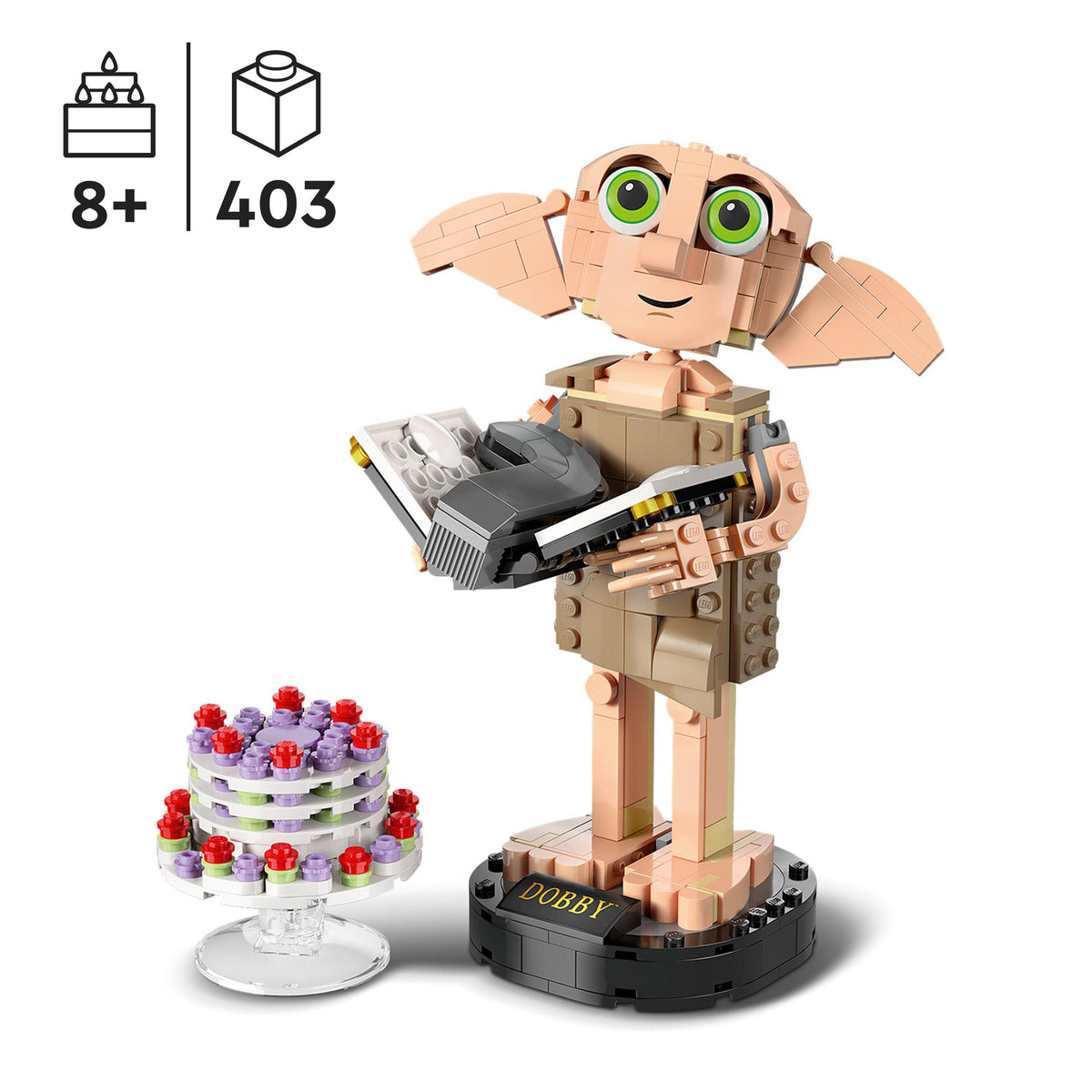 LEGO Harry Potter 76421 dobby, l’elfo domestico