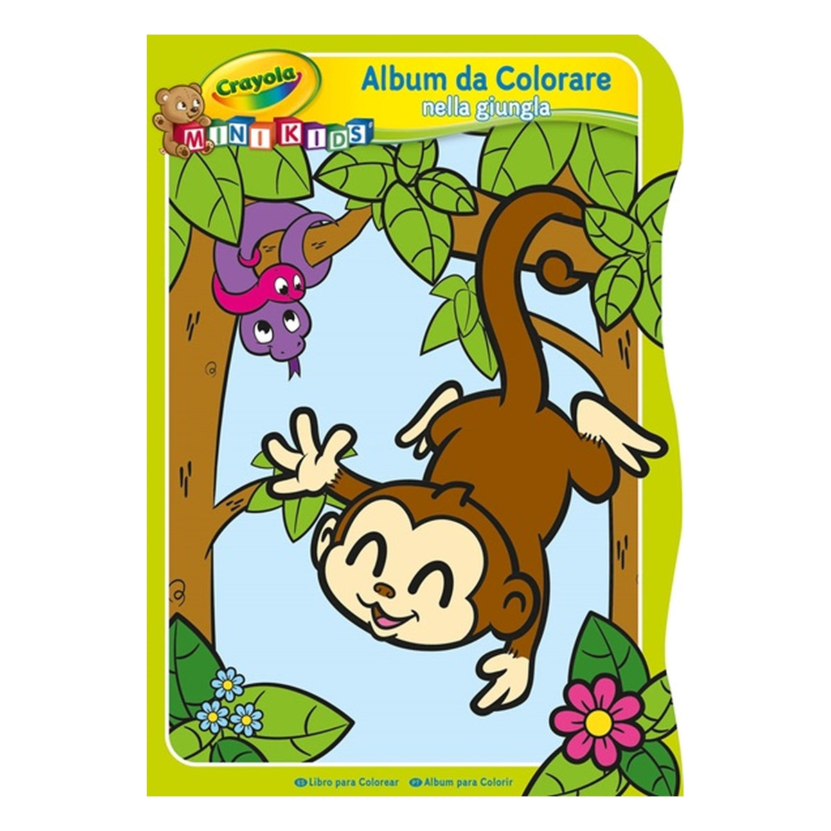 album da colorare sagomato