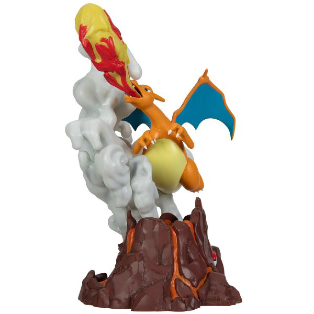 pokemon - select - deluxe collector statue 33cm - charizard con effetti luminosi