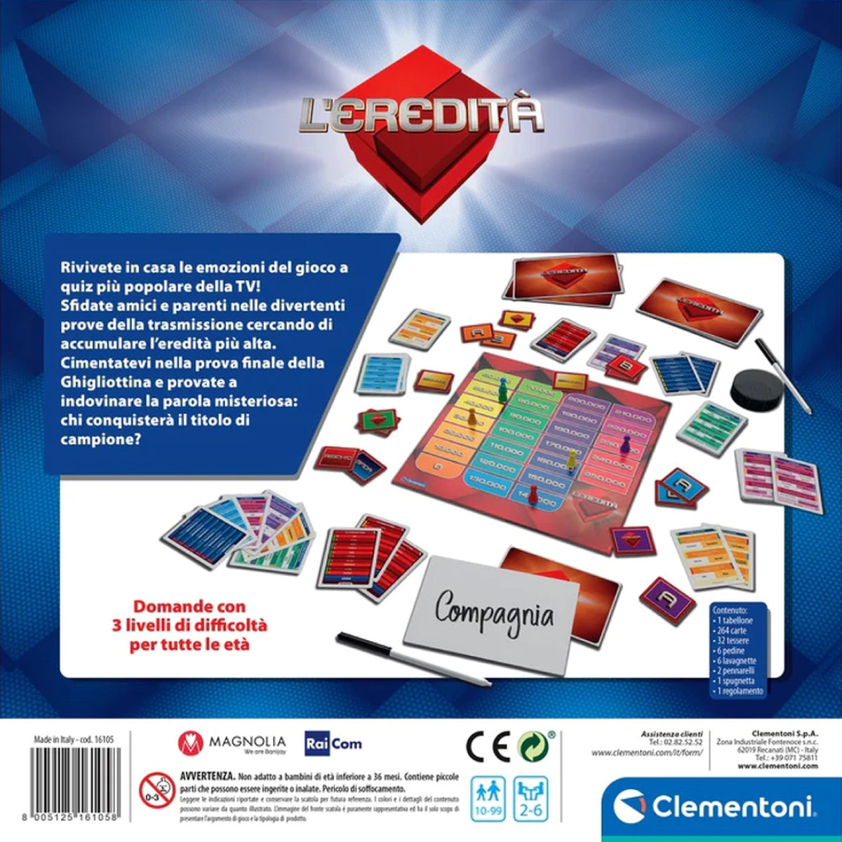 l'eredità - il gioco da tavolo