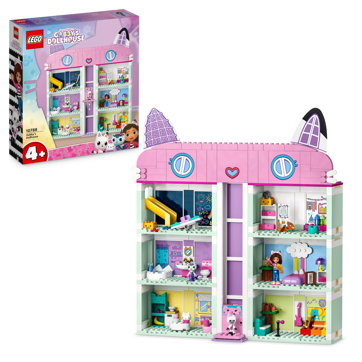 LEGO Gabby's Dollhouse 10788 la casa delle bambole di gabby