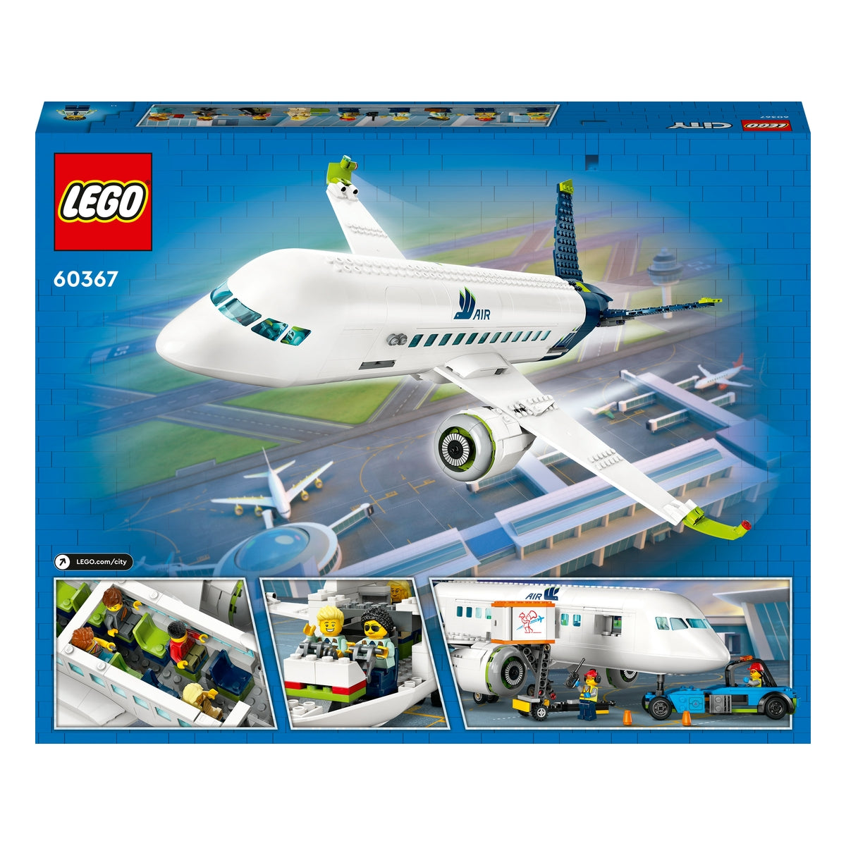 LEGO City 60367 aereo passeggeri